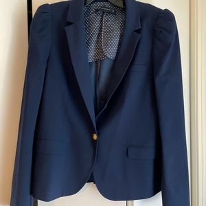 Zara blazer ASO The Duchess of Cambridge.  Navy Blue, princess sleeves size L